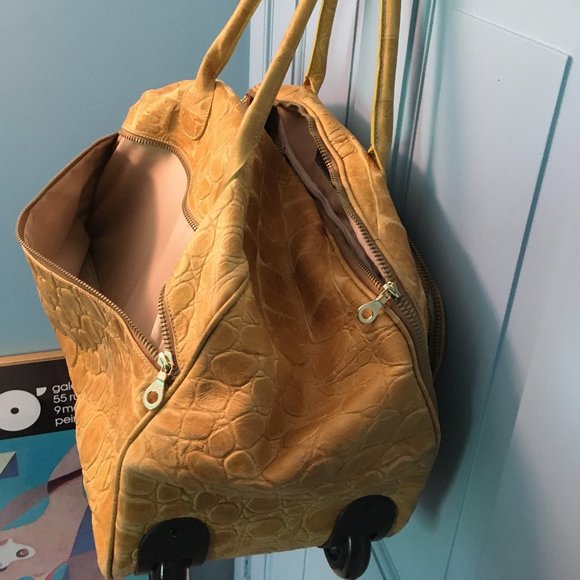 Terrida Yellow travel bag luggage carryon Tangaro - Picture 6 of 15